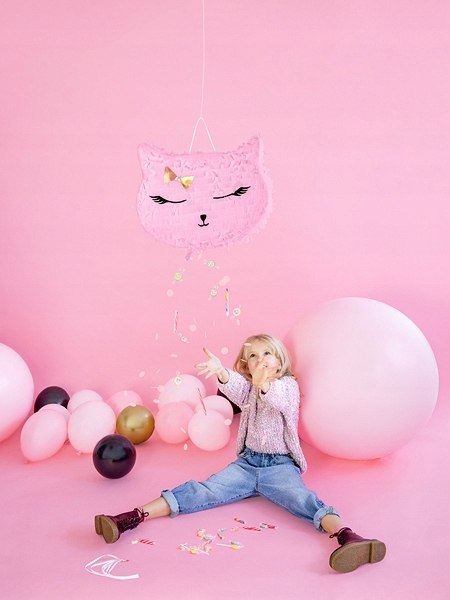 Balon balony na hel kot kotek z kotem głowa kota Balon balony na hel kot kotek z kotem głowa kota