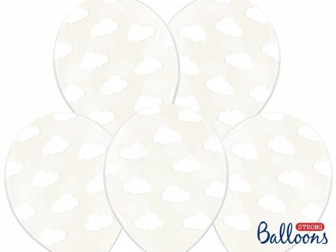 Balony chmurki na hel ozdoby na roczek Komunię Balony chmurki na hel ozdoby na roczek Komunię
