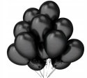 Balony z konfetti czarne złote urodziny panieński Balony z konfetti czarne złote urodziny panieński