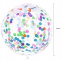 Ogromny wielki balon GIGANT z konfetti na urodziny