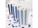 Pudełka na popcorn ozdoby na roczek baby shower x6