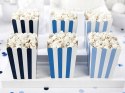 Pudełka na popcorn ozdoby na roczek baby shower x6