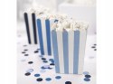 Pudełka na popcorn ozdoby na roczek baby shower x6 Pudełka na popcorn ozdoby na roczek baby shower x6