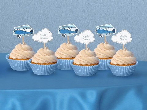 Topper pikery na tort dekoracje ozodoby na roczek Topper pikery na tort dekoracje ozodoby na roczek