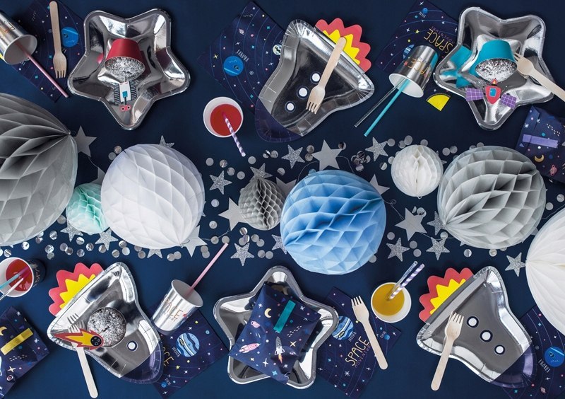 Topper pikery urodzinowe ozdoby na tort KOSMOS Topper pikery urodzinowe ozdoby na tort KOSMOS