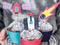 Topper pikery urodzinowe ozdoby na tort KOSMOS Topper pikery urodzinowe ozdoby na tort KOSMOS