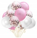 ZESTAW balony ozdoby dekoracje CHRZEST dziewczynki ZESTAW balony ozdoby dekoracje CHRZEST dziewczynki