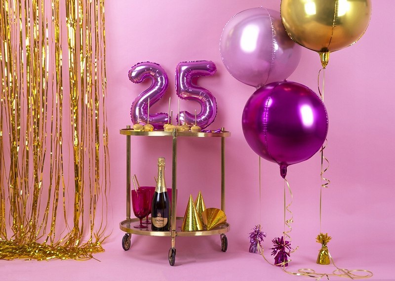 ZESTAW balony świeczka ozdoby na 2 LATKA urodziny ZESTAW balony świeczka ozdoby na 2 LATKA urodziny