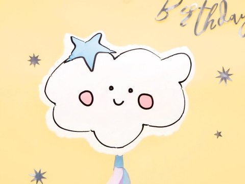 ZESTAW balony świeczka ozdoby na 2 LATKA urodziny ZESTAW balony świeczka ozdoby na 2 LATKA urodziny