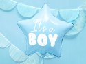 Balony girlanda zestaw na Baby Shower CHŁOPIEC hel