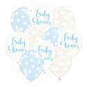 Balony girlanda zestaw na Baby Shower CHŁOPIEC hel Balony girlanda zestaw na Baby Shower CHŁOPIEC hel