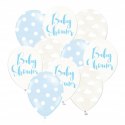 Balony girlanda zestaw na Baby Shower CHŁOPIEC hel