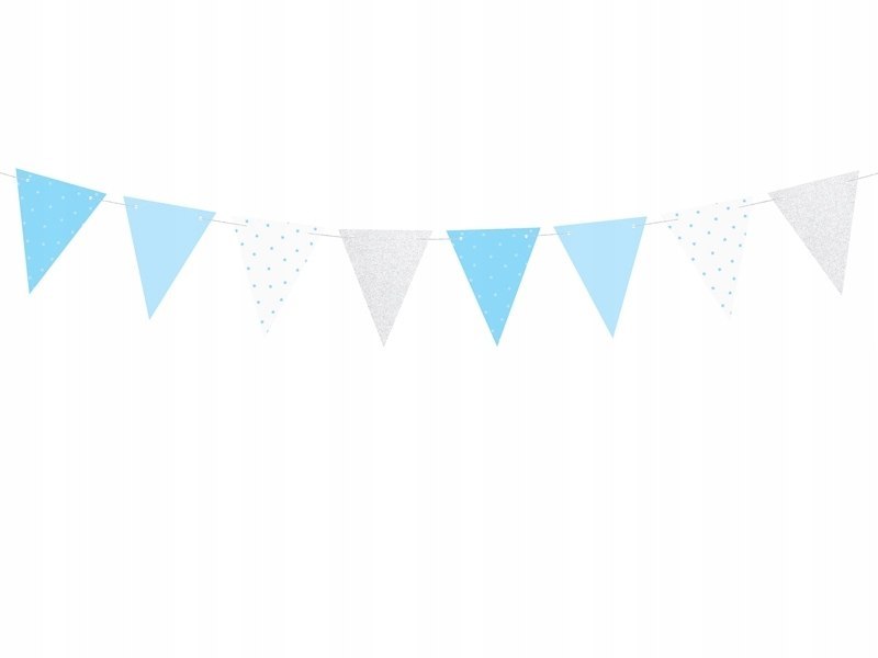 Balony girlanda zestaw na Baby Shower CHŁOPIEC hel Balony girlanda zestaw na Baby Shower CHŁOPIEC hel