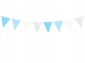 Balony girlanda zestaw na Baby Shower CHŁOPIEC hel Balony girlanda zestaw na Baby Shower CHŁOPIEC hel