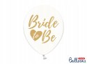 Balony na wieczór panieński Bride to be złote x5