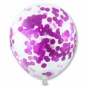 Balony z konfetti dekoracje na roczek 1 I urodziny Balony z konfetti dekoracje na roczek 1 I urodziny