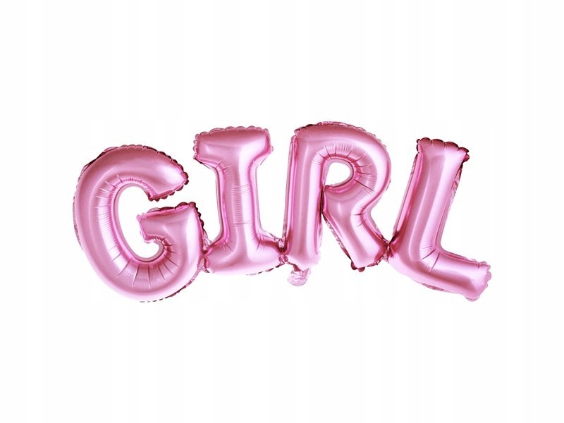 Balon GIRL na BABY SHOWER narodziny dziewczynki