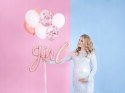 Balon girlanda BABY GIRL narodziny SHOWER rosegold Balon girlanda BABY GIRL narodziny SHOWER rosegold