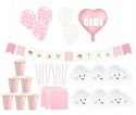 Balony girlanda zestaw na Baby Shower IT'S A GIRL Balony girlanda zestaw na Baby Shower IT'S A GIRL