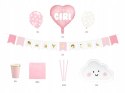 Balony girlanda zestaw na Baby Shower IT'S A GIRL