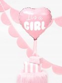 Balony girlanda zestaw na Baby Shower IT'S A GIRL Balony girlanda zestaw na Baby Shower IT'S A GIRL