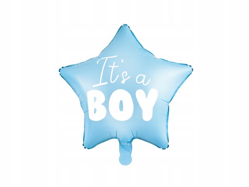 Balony na Baby Shower narodziny chłopca IT'S A BOY