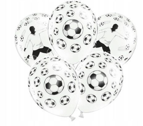 Balony piłka nożna w piłki piłkarskie urodziny x5 Balony piłka nożna w piłki piłkarskie urodziny x5