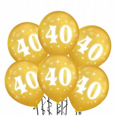 Dekoracje balony cyfry ZESTAW na 40 urodziny HEL Dekoracje balony cyfry ZESTAW na 40 urodziny HEL