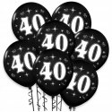 Dekoracje balony cyfry ZESTAW na 40 urodziny HEL Dekoracje balony cyfry ZESTAW na 40 urodziny HEL