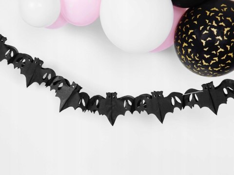 Girlanda czarne NIETOPERZE na Halloween długa 4m Girlanda czarne NIETOPERZE na Halloween długa 4m
