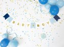 Girlanda na Baby Shower narodziny chłopca BABY BOY Girlanda na Baby Shower narodziny chłopca BABY BOY