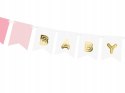 Girlanda na Baby Shower narodziny dziewczynki GIRL