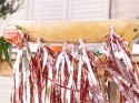 Girlanda na roczek chrzest baby shower rosegold Girlanda na roczek chrzest baby shower rosegold