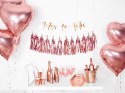 Girlanda na roczek chrzest baby shower rosegold Girlanda na roczek chrzest baby shower rosegold