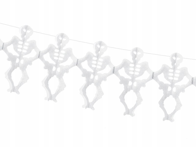 Girlanda szkielety kościotrupy dekoracje Halloween Girlanda szkielety kościotrupy dekoracje Halloween