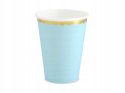 Kubeczki niebieskie roczek chrzest baby shower x6 Kubeczki niebieskie roczek chrzest baby shower x6