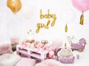 Napis z balonów girlanda BABY GIRL dziewczynka Napis z balonów girlanda BABY GIRL dziewczynka