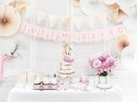 Pudełka na popcorn urodziny chrzest baby shower x6