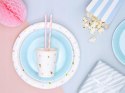 Słomki j. różowe na roczek chrzest baby shower 10