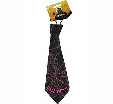 Strój na Halloween krawat w pajęczyny dla kelnera Strój na Halloween krawat w pajęczyny dla kelnera