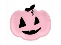Talerzyki różowa DYNIA na Halloween dla dzieci x6 Talerzyki różowa DYNIA na Halloween dla dzieci x6