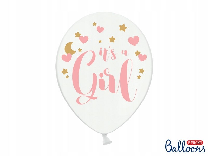 Wielki zestaw balonów ozdoby na Baby Shower RÓŻOWE Wielki zestaw balonów ozdoby na Baby Shower RÓŻOWE