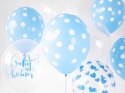 Wielki zestaw dekoracje balony Baby Shower chłopca Wielki zestaw dekoracje balony Baby Shower chłopca