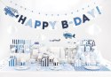 Wielki zestaw dekoracje balony Baby Shower chłopca Wielki zestaw dekoracje balony Baby Shower chłopca