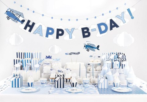 Wielki zestaw dekoracje balony Baby Shower chłopca Wielki zestaw dekoracje balony Baby Shower chłopca