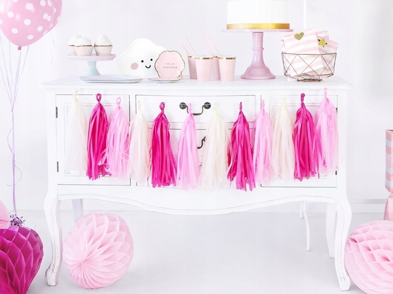 Wielki zestaw dekoracje na Baby Shower dziewczynki Wielki zestaw dekoracje na Baby Shower dziewczynki