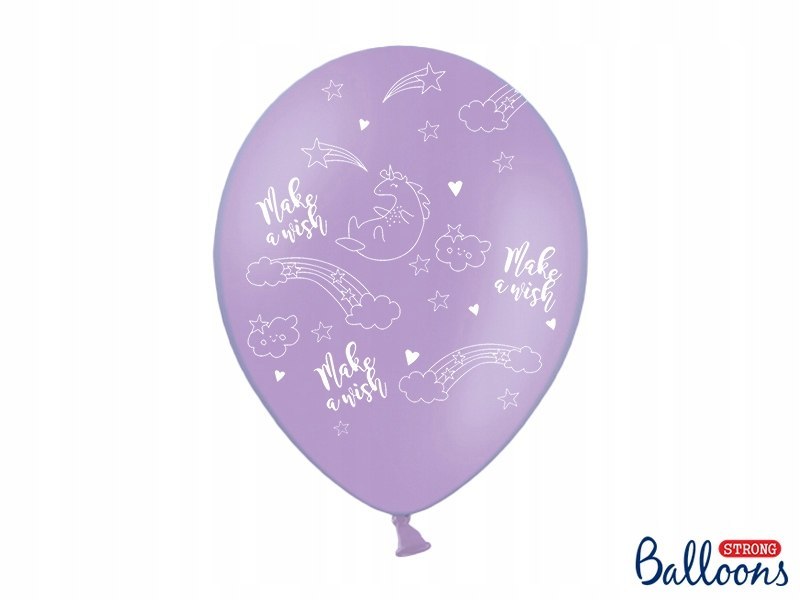 Balony z konfetti balon Jednorożec z jednorożcem