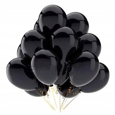 Balony z konfetti bukiet balonów czarne srebrne 15 Balony z konfetti bukiet balonów czarne srebrne 15