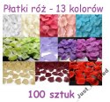 Dekoracja na stół stołu PŁATKI RÓŻ na chrzest HURT Dekoracja na stół stołu PŁATKI RÓŻ na chrzest HURT