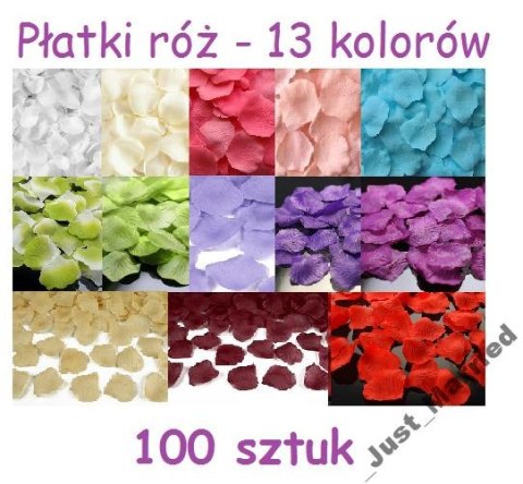 Dekoracja na stół stołu PŁATKI RÓŻ na chrzest HURT Dekoracja na stół stołu PŁATKI RÓŻ na chrzest HURT